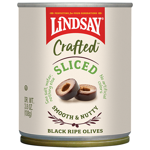 Lindsay Crafted Sliced Black Ripe Olives (12 Pack)